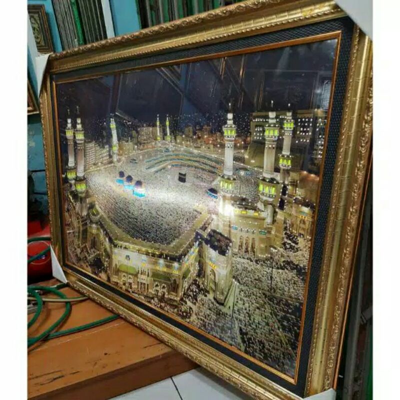 A2 KALIGRAFI MAKKAH KABAH Lampu + murotal mp3 full 30 juzz