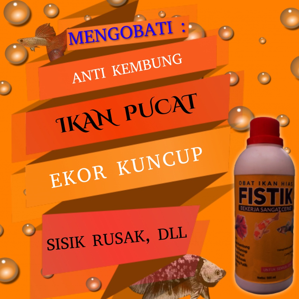 OBAT IKAN CUPANG KUNCUP OBAT JAMUR IKAN GUPPY EKOR KUNCUP ANTI PARASIT