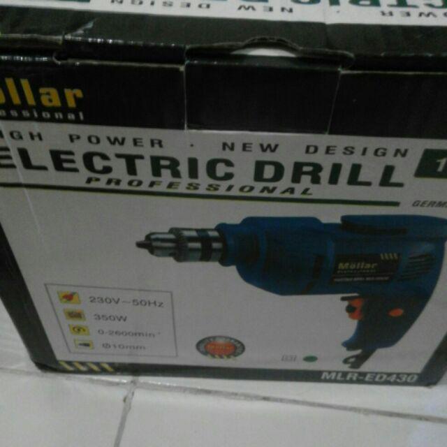 Mollar Mesin Bor 10mm Mlr-ed430 / Ed 430 Murah