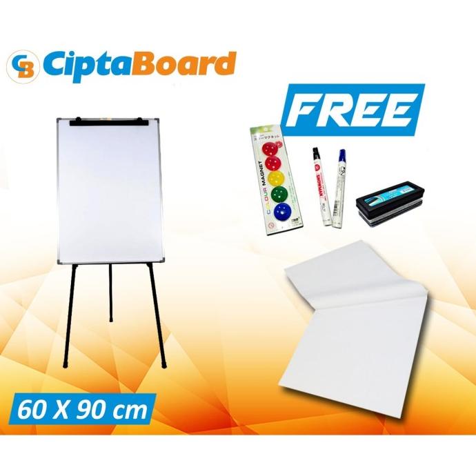 

Flipchart Cipta 60 x90cm Khusus Gojek / Grab