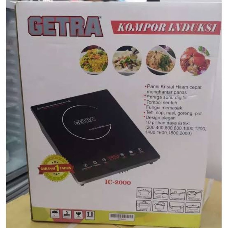 Getra Gea Ic-2000 Induction Cooker / Kompor Listrik Induksi Ic2000 Kl12