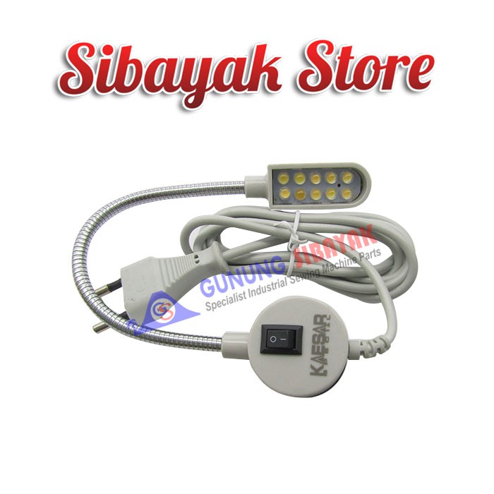 Lampu Mesin Jahit / Lampu Led Mesin Jahit LED 10 Titik KS-810 Merk KAESAR-2