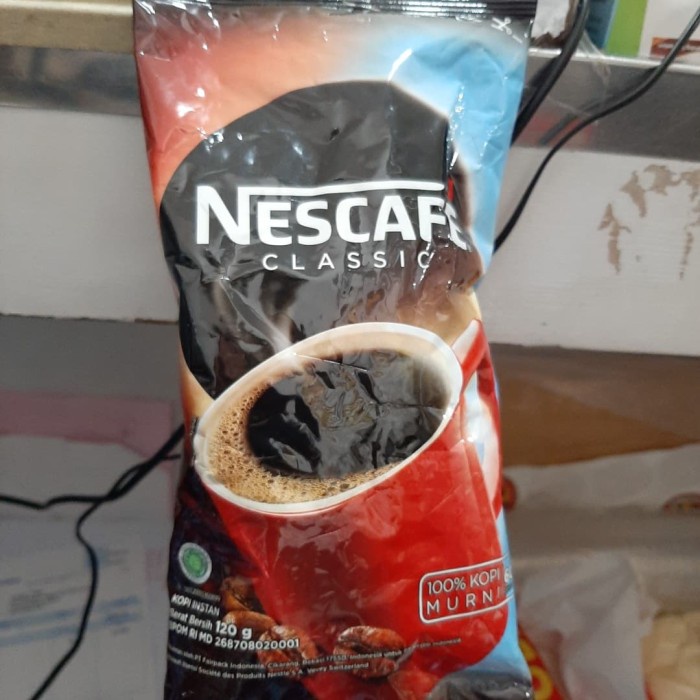 

Ds0Ds1D Nescafe Kopi Classic Bubuk 120Gr Kekinian Dalgona Minuman Ds20X11