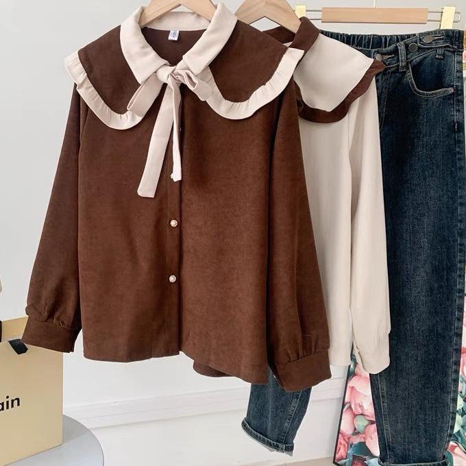 [R.A] Gwen Blouse Atasan Top Baju Muslim Korean Style Wanita
