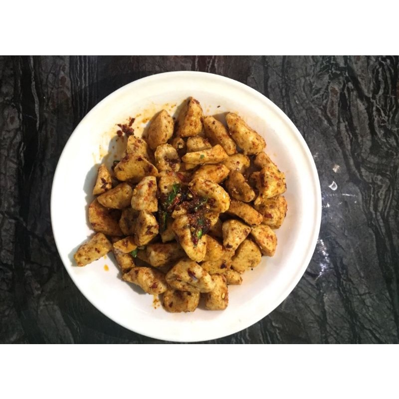 

Basreng pedas daun jeruk