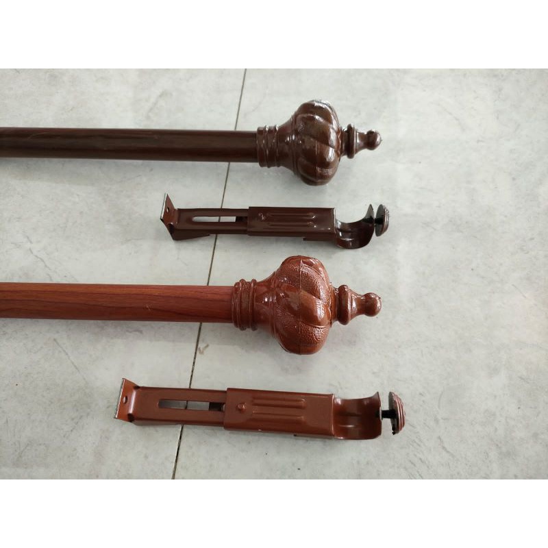 Batang Gorden Gorden Serat Kayu Besi Gorden Rel