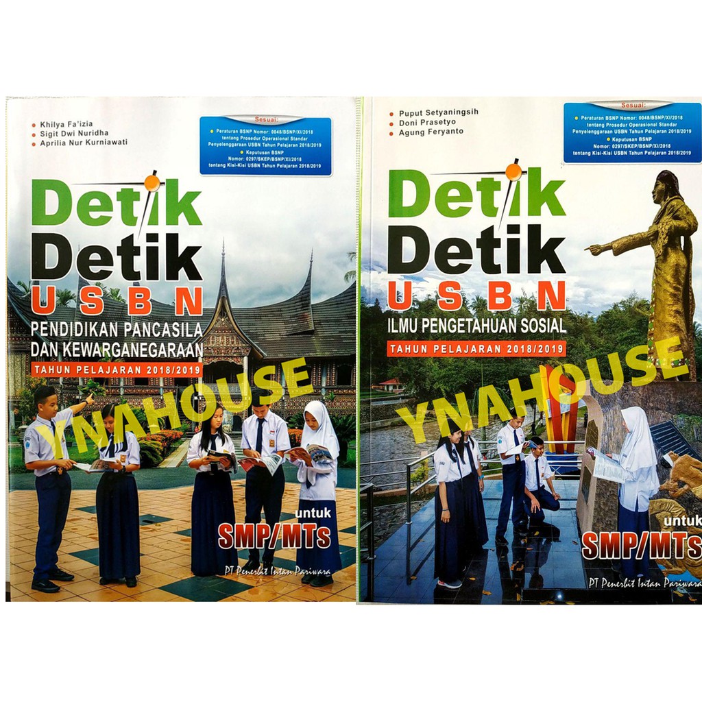 Buku Detik Detik Usbn Ips Pkn Smp Mts Shopee Indonesia