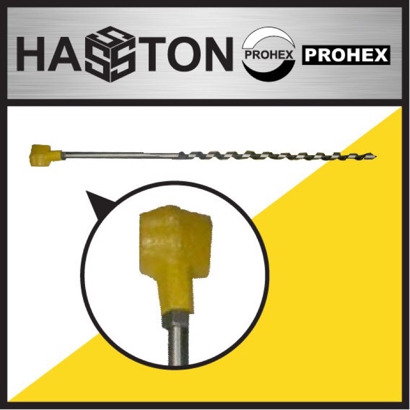 HASSTON PROHEX MATA BOR KAYU PANJANG 2 FUNGSI 3/8”x500