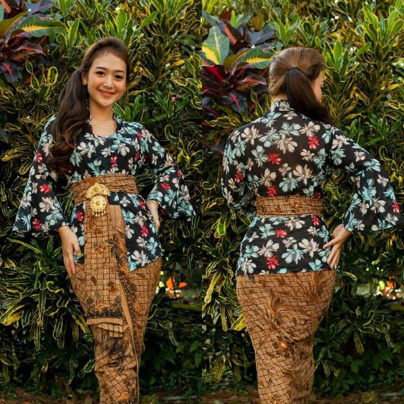 Kebaya Sifon Strait Flower/Kebya bali