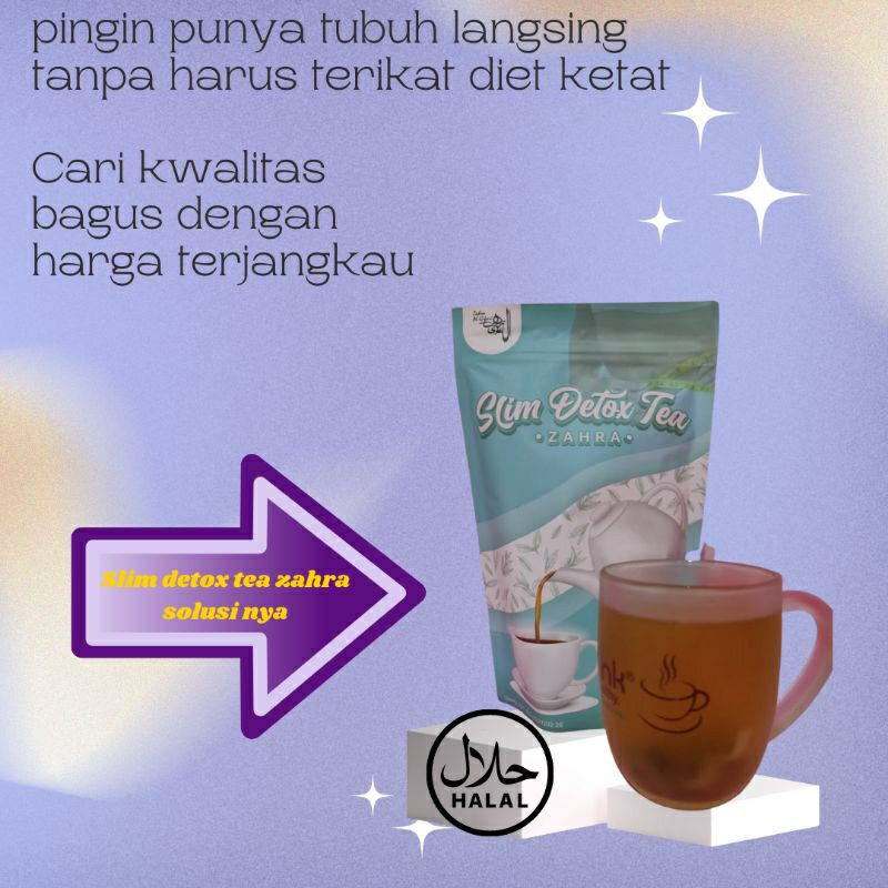 

Teh Pelangsing, Slim Detox Tea Zahra