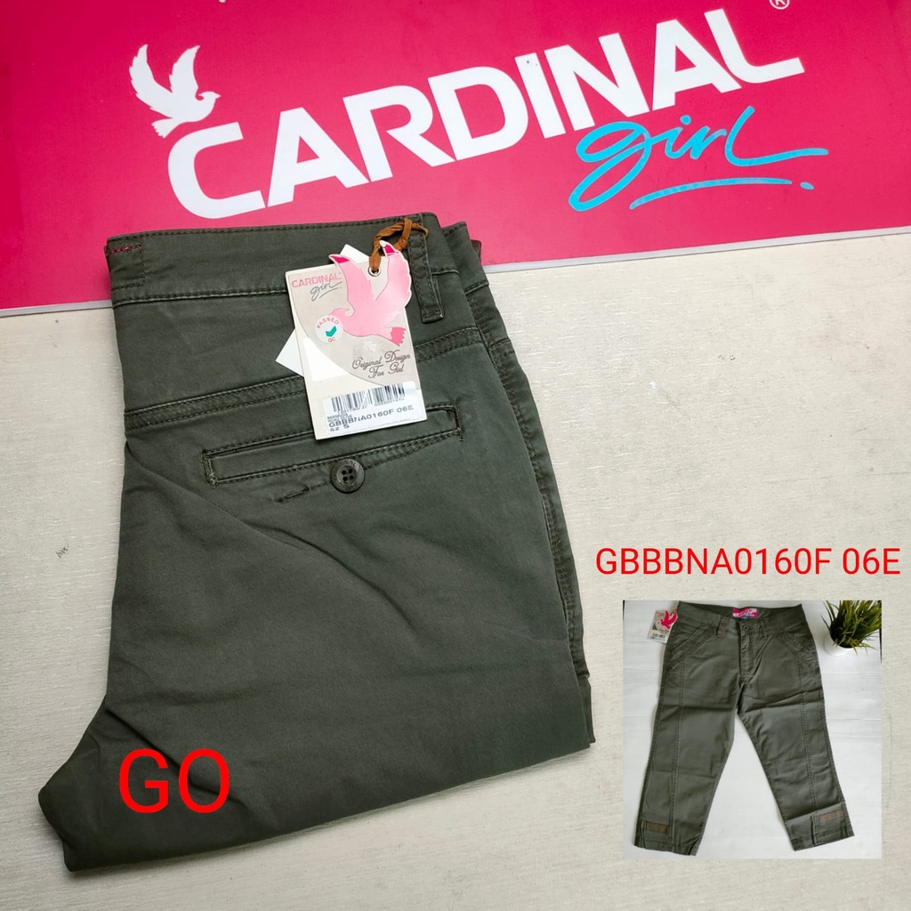 BB CARDINAL DB CELANA BAHAN 7/8 Cewek Celana Cewek Polos