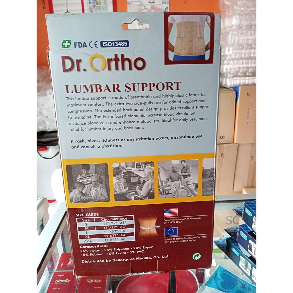 DR ORTHO Lumbar Support WB-527 l Korset Pelangsing