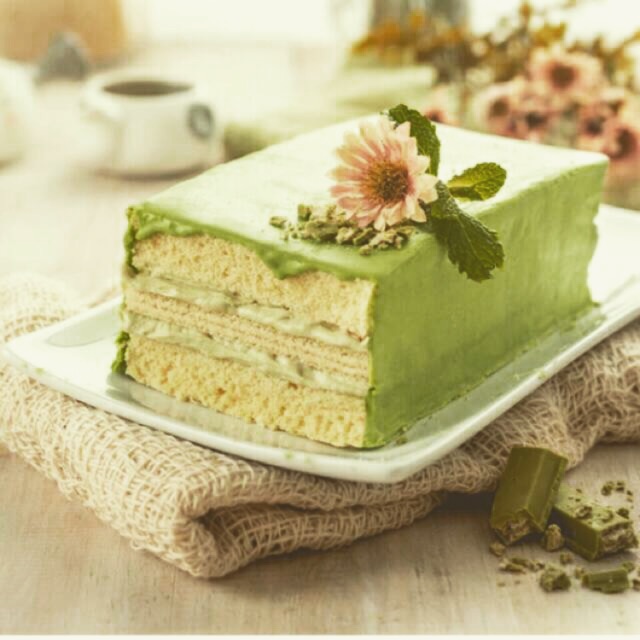 

Cakekinian Cake Artis KitCake Matcha Bogor Enak