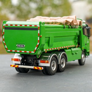  Miniatur  Truk  Sampah Dump Truck Skala 1 36 Bahan Alloy 