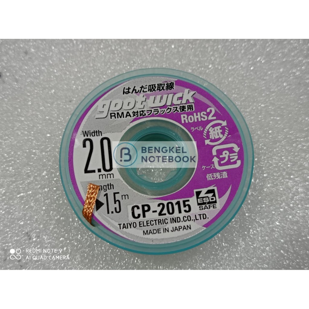 Solder Wick Bagus 2.0MM