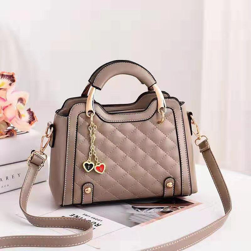 TAS HAPPY FB8011 tas wanita HANDBAG free tali panjang + gantungan kunci import  JT8011 GT1715