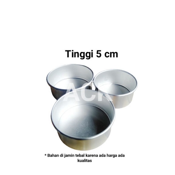 [Tinggi 5 cm] Loyang Bulat Press/Loyang Bulat Press/Loyang Kue Bal Bal/Ring Burger/Kobokan/Loyang Ku