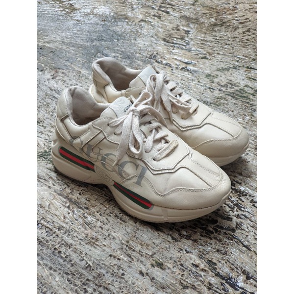 gucci rython sneakers second