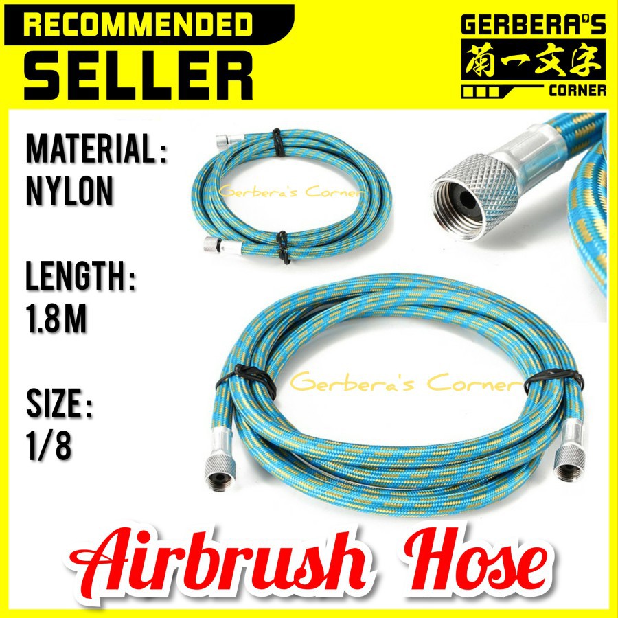 AirBrush Hose Selang Airbrush 1/8 Selang Pen Brush Mini Compressor
