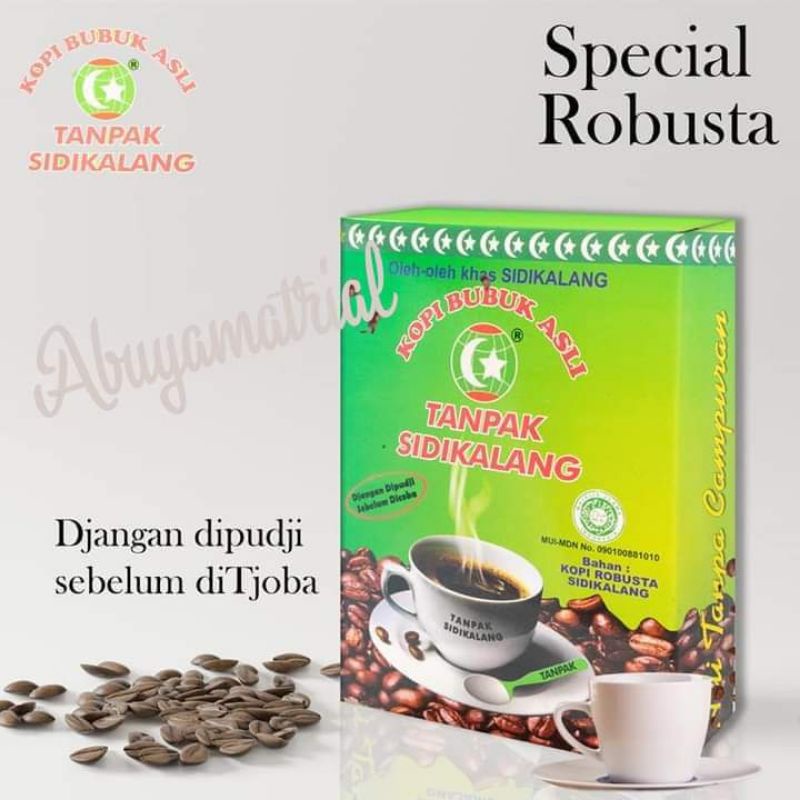 

Kopi Bubuk Robusta Tanpak Sidikalang Oleh Oleh Khas Medan