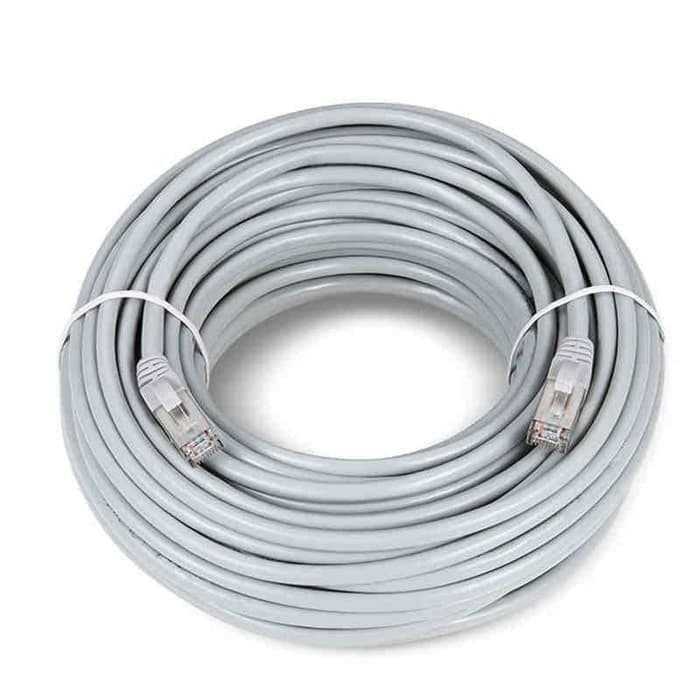 CAT6 Kabel LAN 25 Meter Ethernet Jaringan Sudah Jadi Pabrikan CAT 6