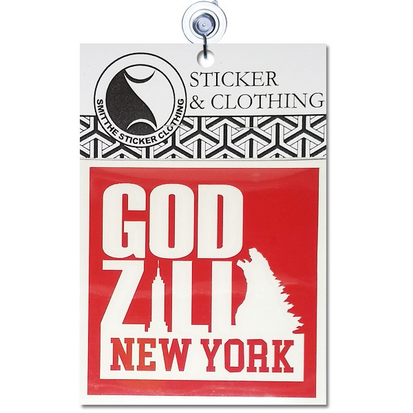 Stiker Godzilla New York v.2 Cutting Sticker untuk Mobil Motor 8cm