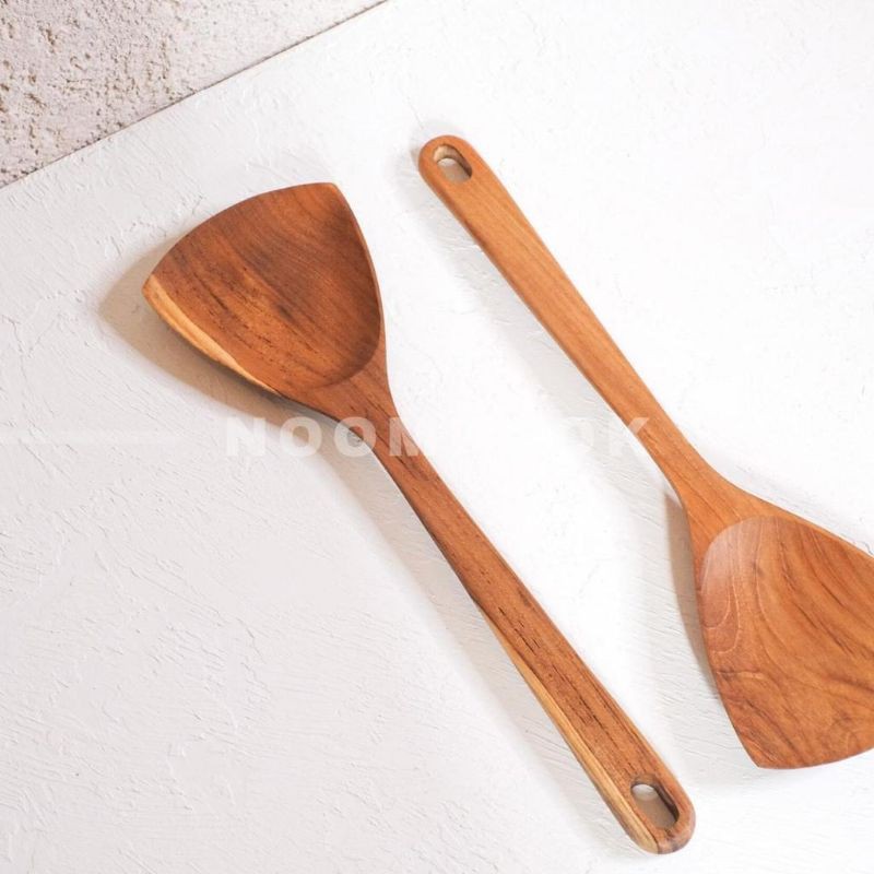 Jual OMOI / Sutil Masak / Sutil Kayu / Spatula Kayu Shopee Indonesia