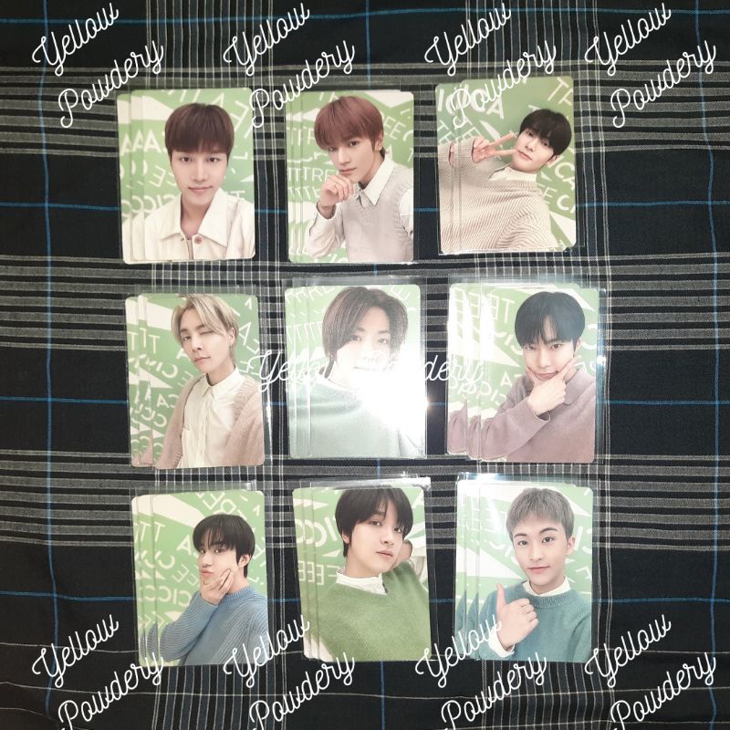 READY PC NCT 127 NATURE REPUBLIC SPECIAL EDITION GREEN DERMA CICA TEA TREE PHOTOCARD LIMITED INDONES