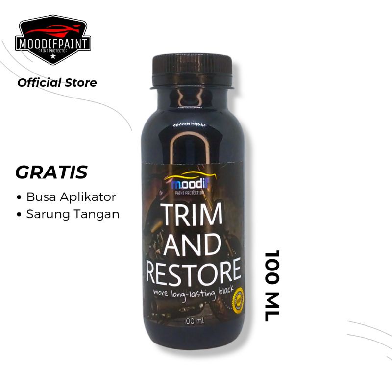 Penghitam Kendaraan Trim Restore 100ml