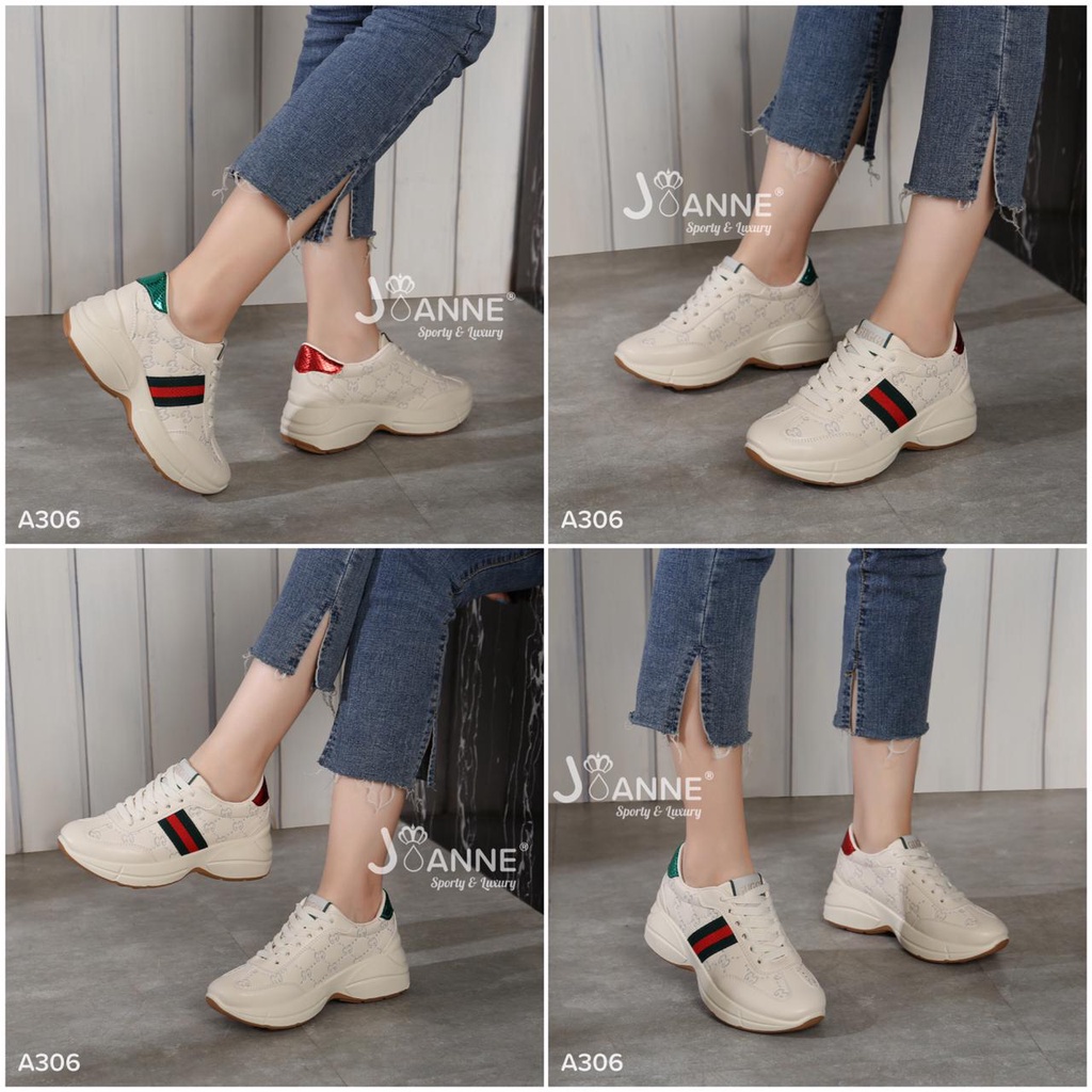 JOANNE Sporty Sneakers Shoes #A306 ORIGINAL (RESTOCK)