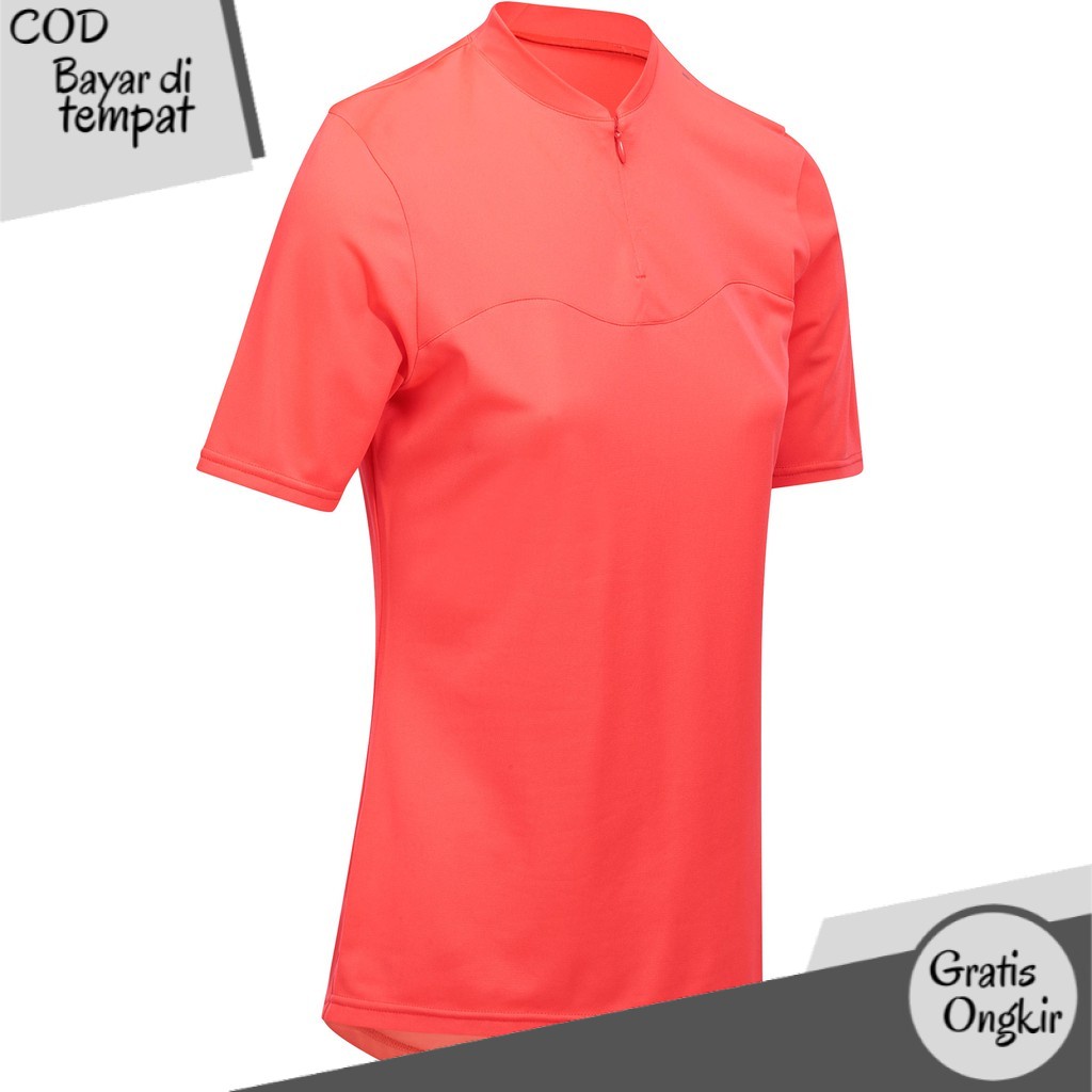 Decathlon Btwin Bike Jersey Wanita Pink - 8380687 TN2