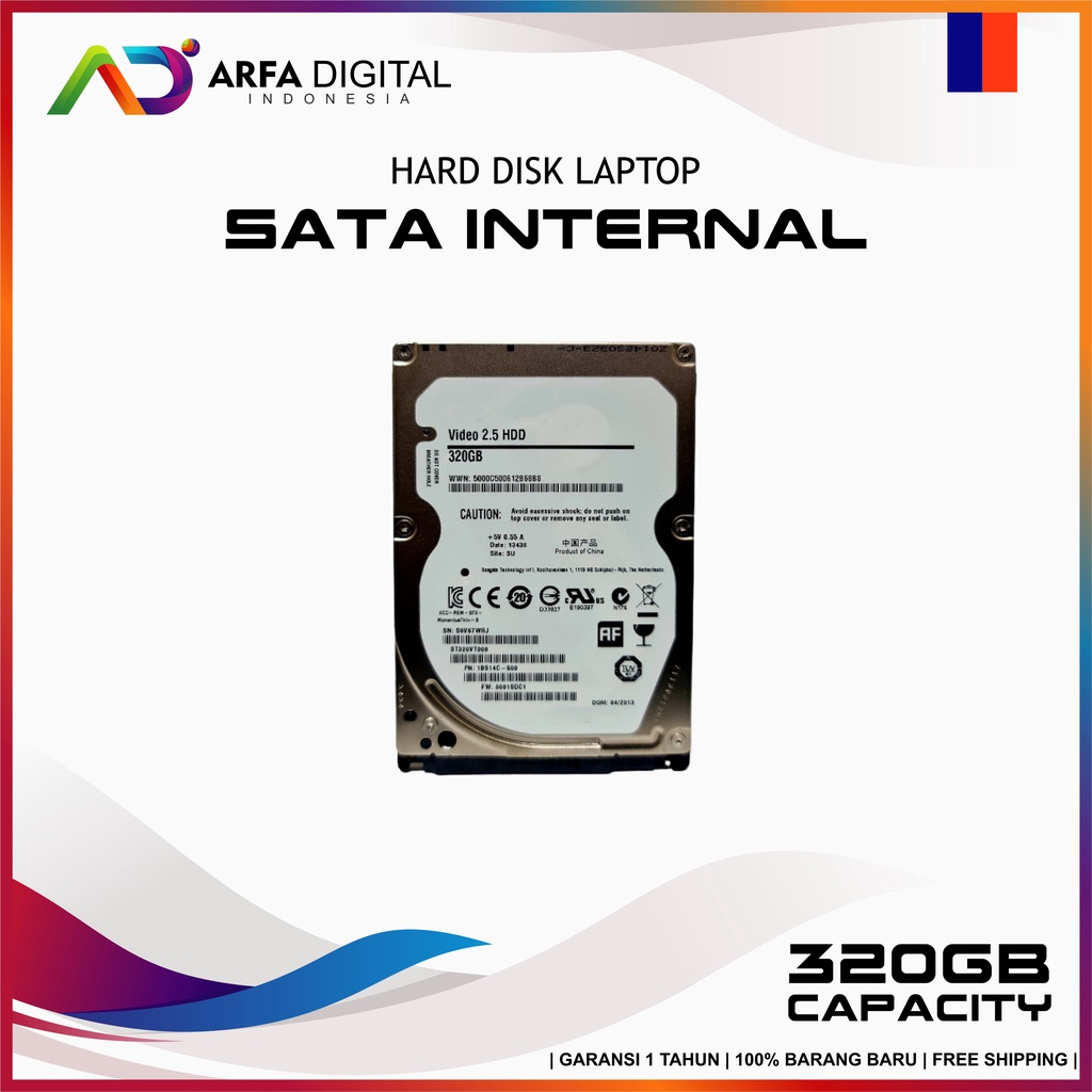 Hardisk HDD 320GB Internal Laptop Harddisk 2.5&quot; Sata Notebook