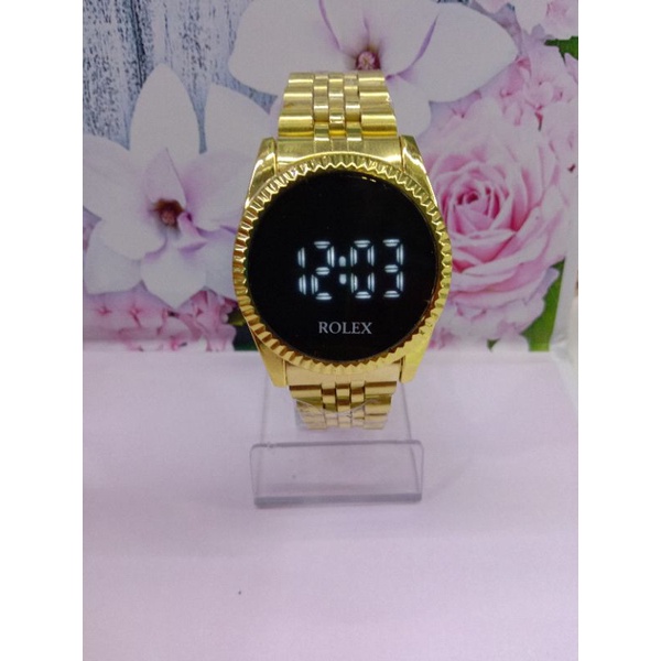 jam tangan wanita ROLEX LED free box