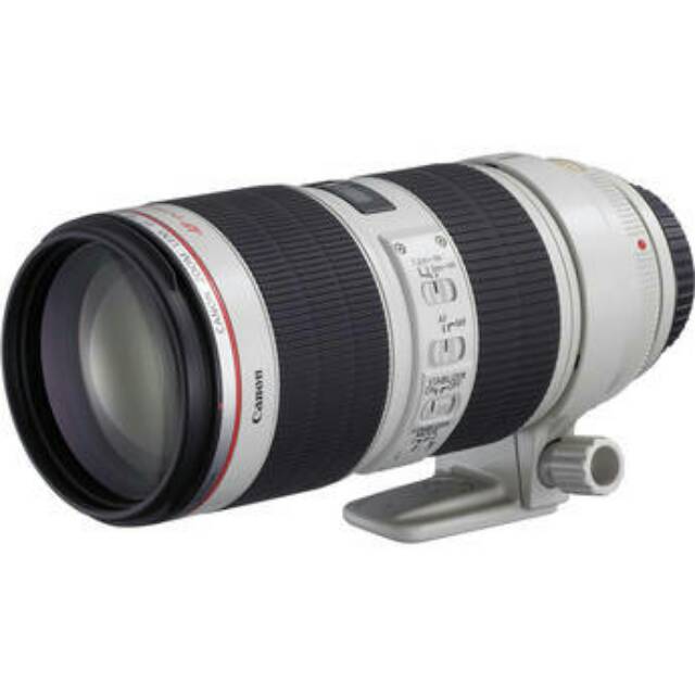 Lensa Kamera Dslr Canon Ef 70 200mm 70 200 F2 8l Is Ii Usm Shopee Indonesia