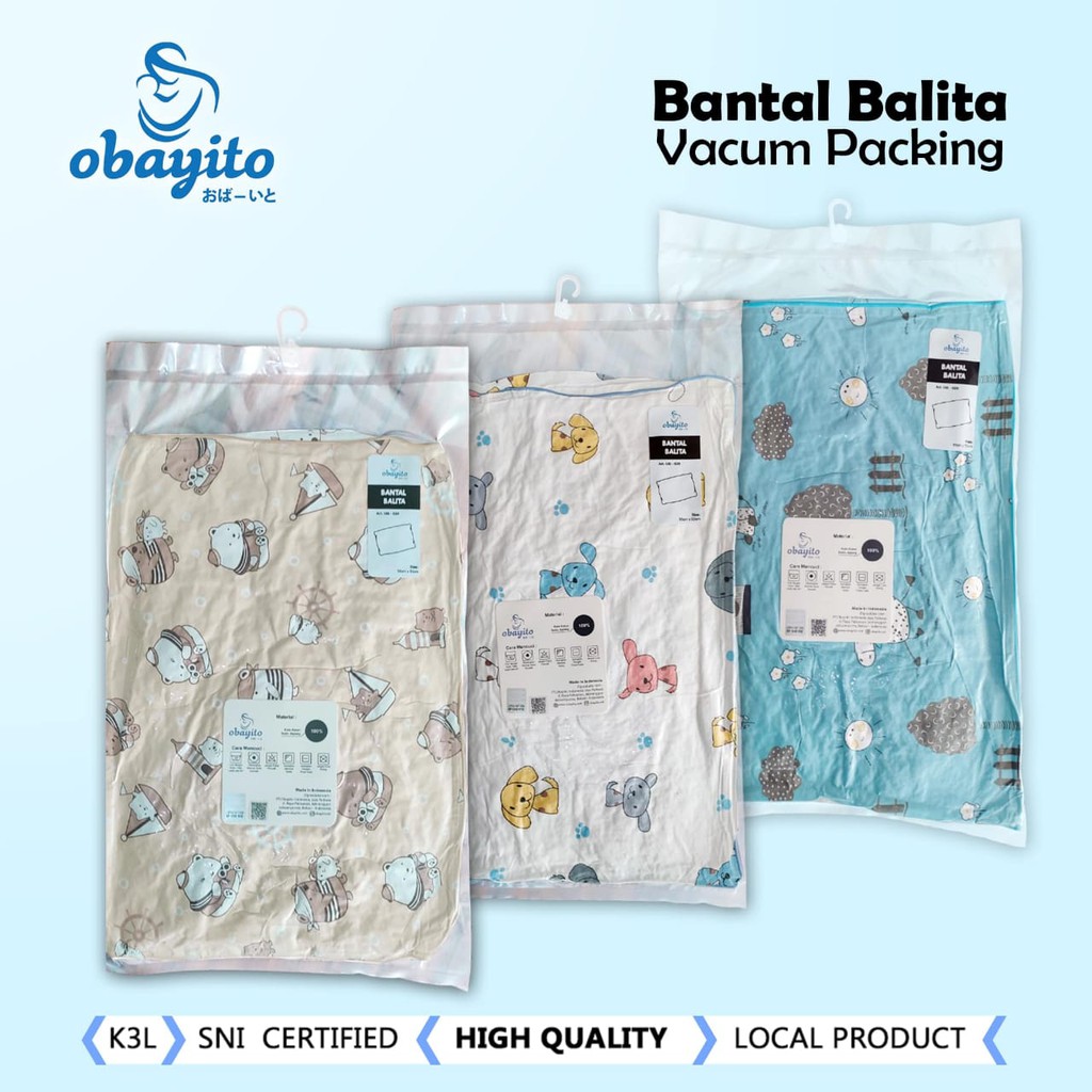 PREMIUM OBAYITO BANTAL GULING BAYI BALITA