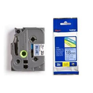 

Brother Label Tape 18Mm Tze-541 Black On Blue Tze 541