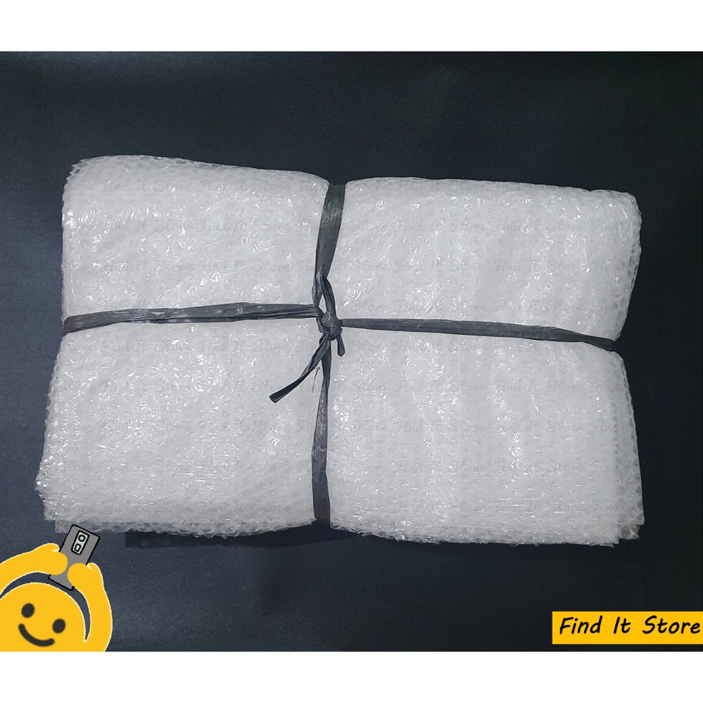 Plastik Bubble Wrap Hitam Putih 100 X 125 CM 1 x 1,25 M Meteran 2.4KG 3KG