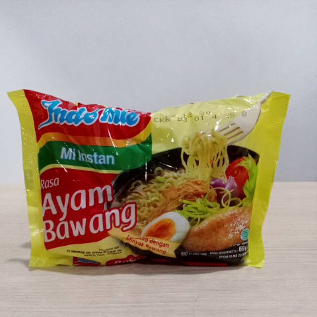 

INDOMIE RASA AYAM BAWANG (1PACK ISI 5 BUNGKUS)