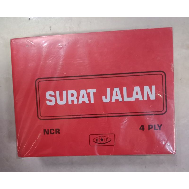 

Nota Surat Jalan BOT 4 Play (1 pcs) 19 lembar 16*21cm