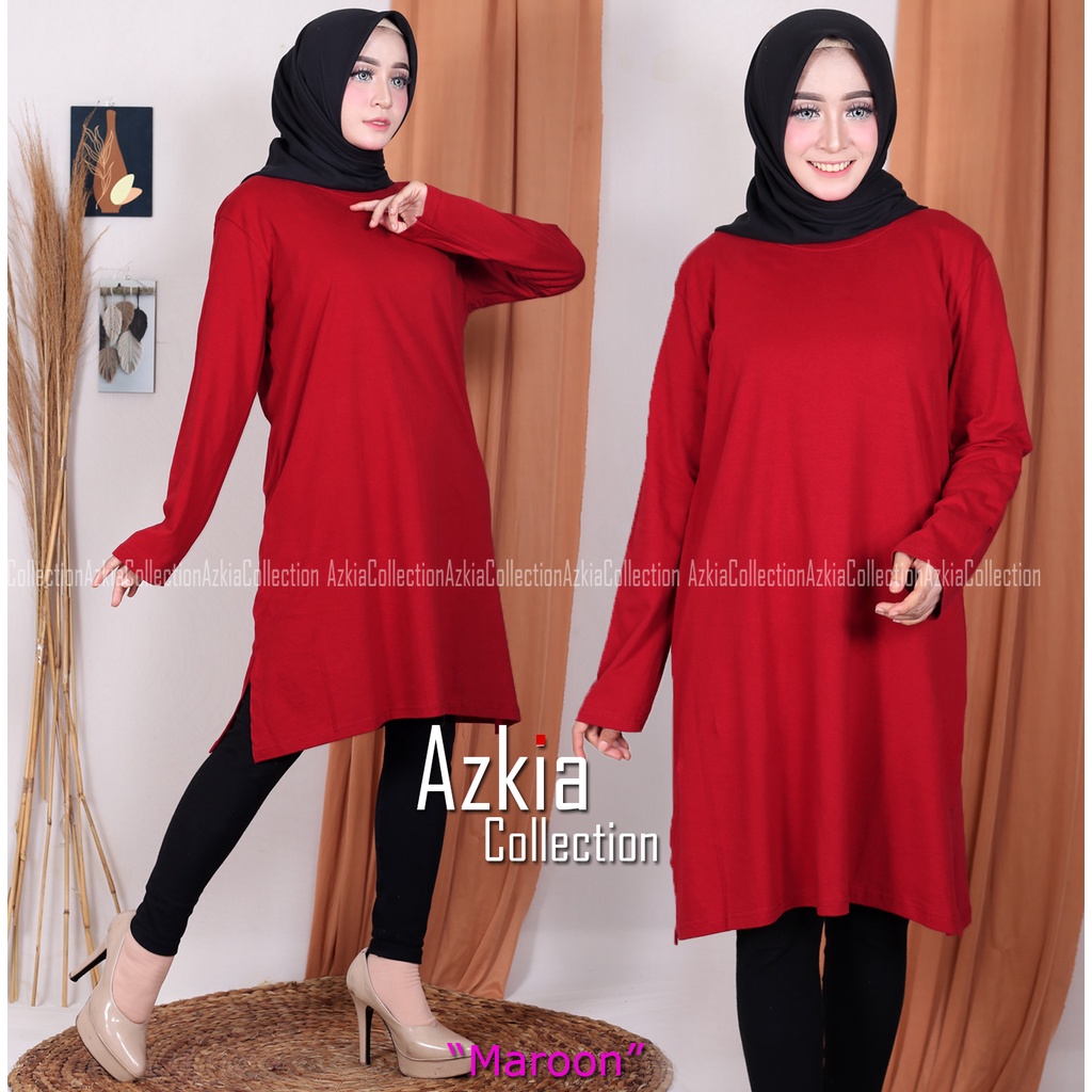 tunik wanita katun combed 24s