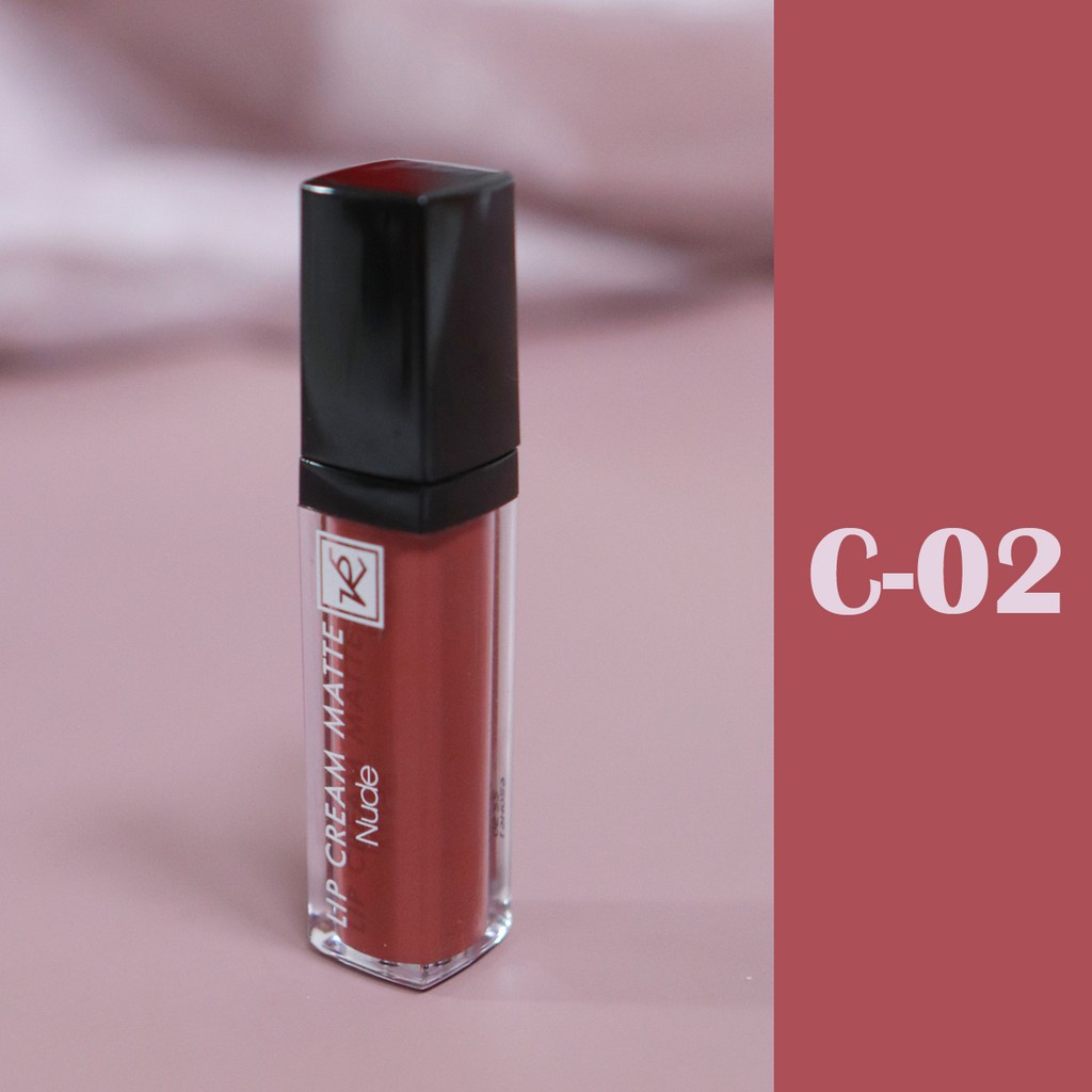 VR Lip Cream Nude / Lipstik Cair / Lip Cream