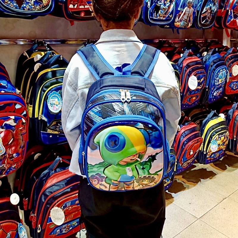 NEW TAS RANSEL ANAK SEKOLAH CEWEK COWOK IMPORT UNTUK ANAK PAUD 00220-00225
