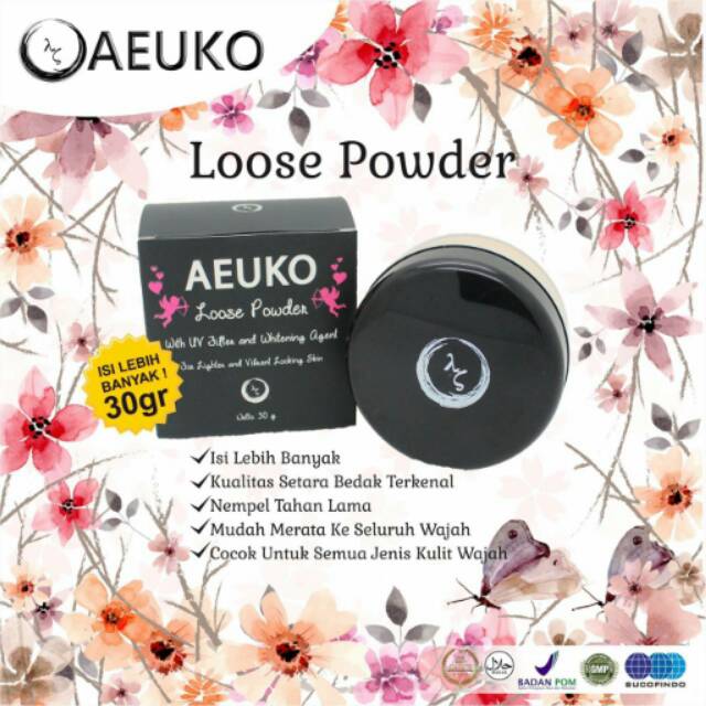 Bedak aeuko loose powder