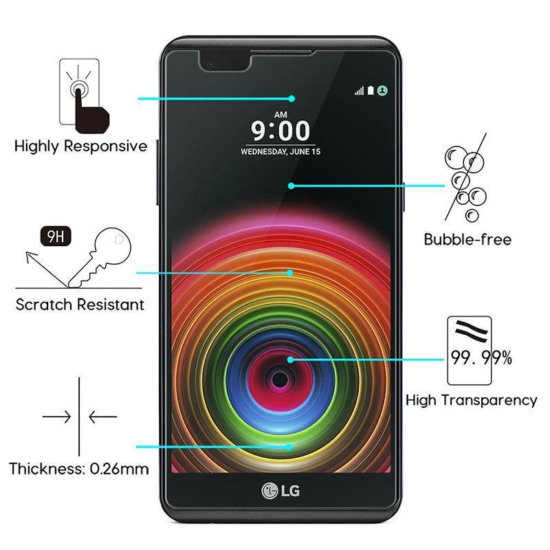 Pelindung Layar TEMPERED GLASS Untuk LG X POWER G6 G7 THINQ G8X THINQ LG V40 THINQ / LG V50S