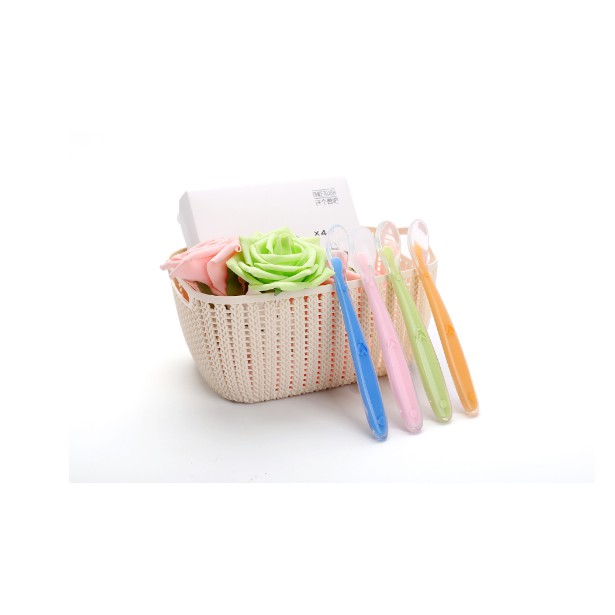 BSS Sendok Silicone Makan Bayi Anak Silikon BPA FREE