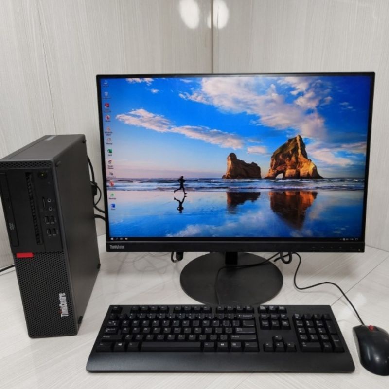 Pc Paketan Lenovo ThinkCentre M710s Lcd T24d-10 Second Berkualitas