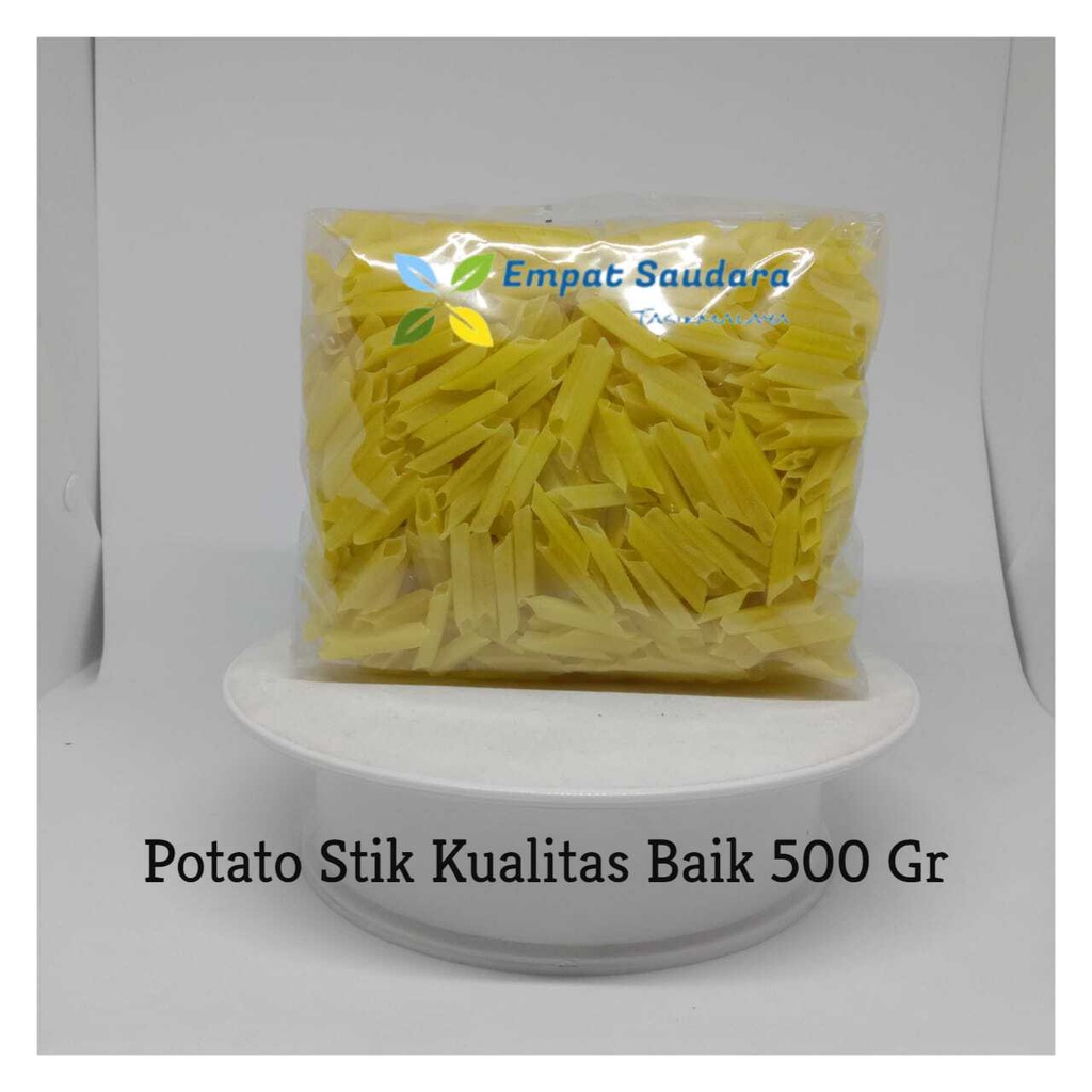 

Potato Stik Pipa Sedang Kualitas Baik Kemasan 500 Gr