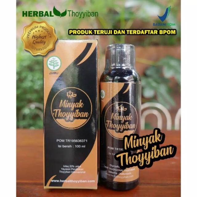 

Minyak Thoyyiban 100ml Obat Pegel Linu Stroke Lumpuh Nyeri Otot Sendi Tulang
