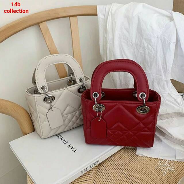 Rully68_Tas Selempang DlOR mini / Tas wanita kekinian / Tas kore/Tas murah