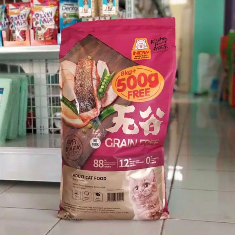 makanan kucing KF Kitchen Flavour Adult Cat 8kg - Gojek/Grab